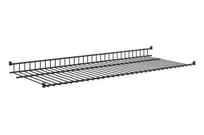 Полка сотовая L895 (черный муар) в Белоярском (ХМАО) - beloiarskii.ok-mebel.com | фото