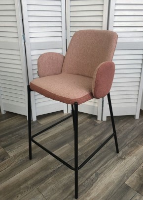 Полубарный стул NYX (H=65cm) VF109 розовый / VF110 брусничный М-City в Белоярском (ХМАО) - beloiarskii.ok-mebel.com | фото 3