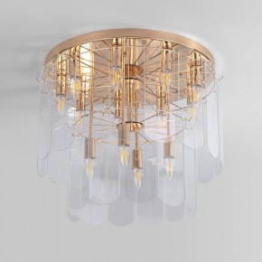Потолочная люстра Eurosvet Claire 60170 золото в Белоярском (ХМАО) - beloiarskii.ok-mebel.com | фото 2