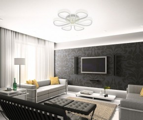 Потолочная люстра Natali Kovaltseva COBRA LED LAMPS 81121/7C в Белоярском (ХМАО) - beloiarskii.ok-mebel.com | фото 8