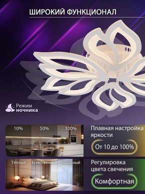 Потолочная люстра Natali Kovaltseva FORTUNA LED LAMPS 81107/6C в Белоярском (ХМАО) - beloiarskii.ok-mebel.com | фото 6
