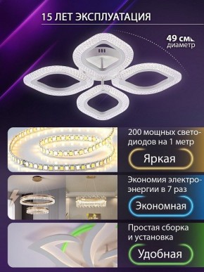 Потолочная люстра Natali Kovaltseva SM LED LAMPS 81455 в Белоярском (ХМАО) - beloiarskii.ok-mebel.com | фото 5