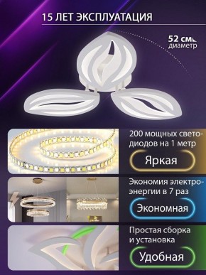 Потолочная люстра Natali Kovaltseva SM LED LAMPS 81456 в Белоярском (ХМАО) - beloiarskii.ok-mebel.com | фото 5