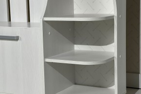 БАРСЕЛОНА 1 Прихожая белый рамух в Белоярском (ХМАО) - beloiarskii.ok-mebel.com | фото 6