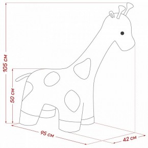 Пуф Giraffe в Белоярском (ХМАО) - beloiarskii.ok-mebel.com | фото 8