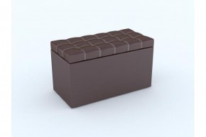 Пуф КВАДРО тип 2 Коричневый в Белоярском (ХМАО) - beloiarskii.ok-mebel.com | фото 2