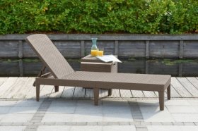 Шезлонг Джайпур (Jaipur Sun lounger) капучино в Белоярском (ХМАО) - beloiarskii.ok-mebel.com | фото 2