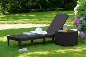 Шезлонг Джайпур (Jaipur Sun lounger) виски-коричневый в Белоярском (ХМАО) - beloiarskii.ok-mebel.com | фото 2