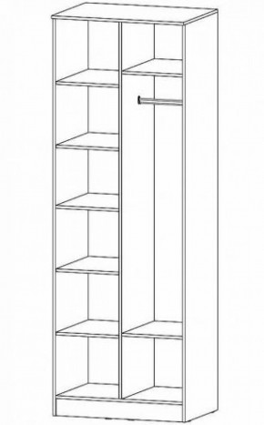 ГАММА Шкаф 2-х створчатый в Белоярском (ХМАО) - beloiarskii.ok-mebel.com | фото 2