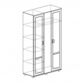 Шкаф 3-х дверный №240 Белла в Белоярском (ХМАО) - beloiarskii.ok-mebel.com | фото 2