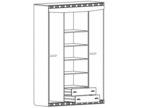 Шкаф 4-х дверный "Мария-Луиза 4" в Белоярском (ХМАО) - beloiarskii.ok-mebel.com | фото 2