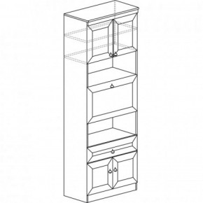 Шкаф барный №605 Инна в Белоярском (ХМАО) - beloiarskii.ok-mebel.com | фото