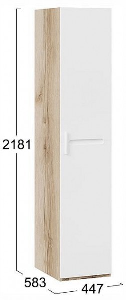 Шкаф для белья Фьюжн ТД-260.07.01 в Белоярском (ХМАО) - beloiarskii.ok-mebel.com | фото 4