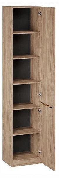 Шкаф для белья Глосс СМ-319.07.011 в Белоярском (ХМАО) - beloiarskii.ok-mebel.com | фото 3