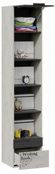Шкаф для белья Оксфорд-2 ТД-399.07.21 в Белоярском (ХМАО) - beloiarskii.ok-mebel.com | фото 2