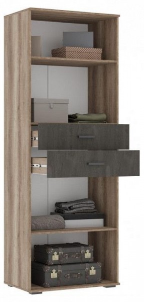 Шкаф для белья Паркинс в Белоярском (ХМАО) - beloiarskii.ok-mebel.com | фото 2