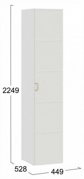 Шкаф для белья Стелла в Белоярском (ХМАО) - beloiarskii.ok-mebel.com | фото 4