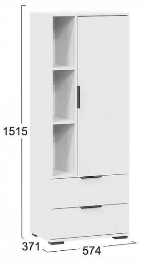 Шкаф комбинированный Агата в Белоярском (ХМАО) - beloiarskii.ok-mebel.com | фото 4