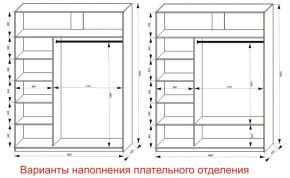 Шкаф-купе 1800 серии SOFT D6+D4+B2+PL2 (2 ящика+1штанга+1 полка) профиль «Капучино» в Белоярском (ХМАО) - beloiarskii.ok-mebel.com | фото 8