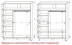 Шкаф-купе 1800 серии SOFT D8+D2+B2+PL4 (2 ящика+F обр.штанга) профиль «Графит» в Белоярском (ХМАО) - beloiarskii.ok-mebel.com | фото 7