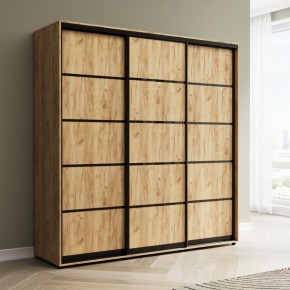Шкаф-купе Акцент-Квадро Д 2400-600 в Белоярском (ХМАО) - beloiarskii.ok-mebel.com | фото 4