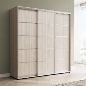 Шкаф-купе Акцент-Квадро Д 2400-600 в Белоярском (ХМАО) - beloiarskii.ok-mebel.com | фото 5