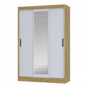 Шкаф-купе Тео ШКК-02 (крафт/белый) в Белоярском (ХМАО) - beloiarskii.ok-mebel.com | фото 2