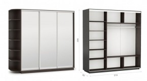 Шкаф-купе Тетрис 210/220 (ЗЗЗ) Венге в Белоярском (ХМАО) - beloiarskii.ok-mebel.com | фото 1