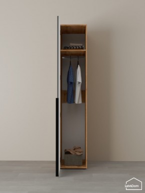 Шкаф Linnea MHR-1 2050х400х510 (ДВ-М 11.1.25) в Белоярском (ХМАО) - beloiarskii.ok-mebel.com | фото 4