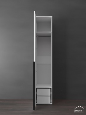 Шкаф Linnea MHR-1-3 2050х400х510 (Белый-М 11.1.2) в Белоярском (ХМАО) - beloiarskii.ok-mebel.com | фото 6