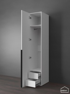 Шкаф Linnea MHR-1-3 2050х400х510 (Белый-М 11.1.2) в Белоярском (ХМАО) - beloiarskii.ok-mebel.com | фото 7