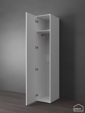 Шкаф Linnea MHR-1PO 2050х400х510 (Белый-М 11.1.1) в Белоярском (ХМАО) - beloiarskii.ok-mebel.com | фото 4