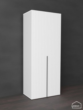 Шкаф Linnea MHR-2 2050х800х510 (Белый-М 11.1.1) в Белоярском (ХМАО) - beloiarskii.ok-mebel.com | фото