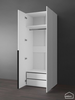 Шкаф Linnea MHR-2-3 2050х800х510 (Белый-М 11.1.2) в Белоярском (ХМАО) - beloiarskii.ok-mebel.com | фото 6