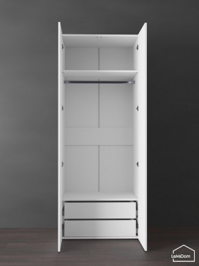 Шкаф Linnea MHR-2PO-3 2050х800х510 (Белый-М 11.1.1) в Белоярском (ХМАО) - beloiarskii.ok-mebel.com | фото 4