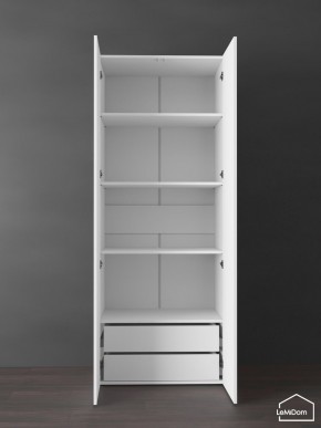 Шкаф Linnea MHR-2PO-4 2050х800х510 (Белый-М 11.1.2) в Белоярском (ХМАО) - beloiarskii.ok-mebel.com | фото 5