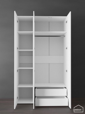 Шкаф Linnea MHR-3PO-2 2050х1200х510 (Белый-М 11.1.2) в Белоярском (ХМАО) - beloiarskii.ok-mebel.com | фото 5