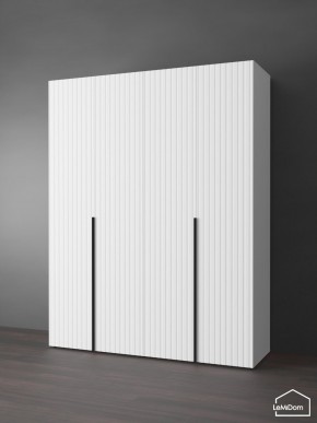 Шкаф Linnea MHR-4-1 2050х1600х510 (Белый-М 11.1.1) в Белоярском (ХМАО) - beloiarskii.ok-mebel.com | фото