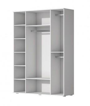Шкаф Норден 1600 (Белый текстурный) в Белоярском (ХМАО) - beloiarskii.ok-mebel.com | фото 2
