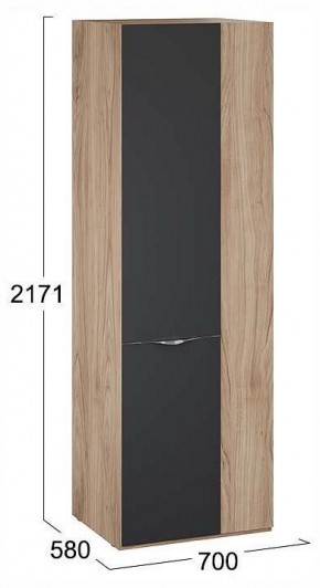 Шкаф платяной Глосс СМ-319.07.006 в Белоярском (ХМАО) - beloiarskii.ok-mebel.com | фото 4