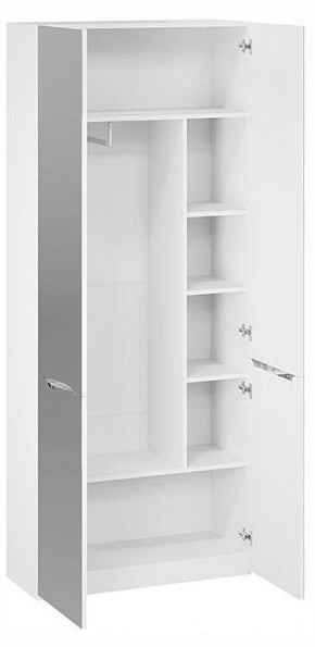 Шкаф платяной Глосс СМ-319.07.015 в Белоярском (ХМАО) - beloiarskii.ok-mebel.com | фото 3