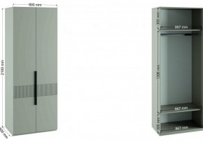 Шкаф платяной Ника в Белоярском (ХМАО) - beloiarskii.ok-mebel.com | фото 3