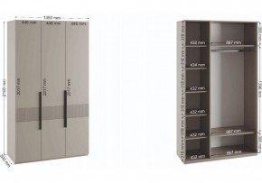 Шкаф платяной Ника в Белоярском (ХМАО) - beloiarskii.ok-mebel.com | фото 4