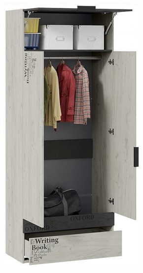 Шкаф платяной Оксфорд-2 ТД-399.07.22 в Белоярском (ХМАО) - beloiarskii.ok-mebel.com | фото