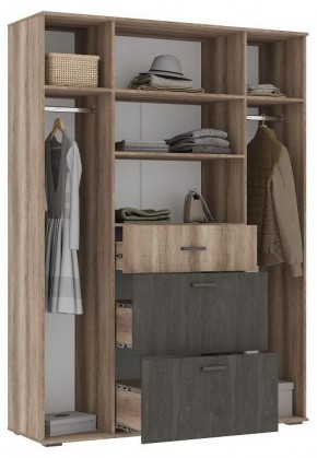 Шкаф платяной Паркинс в Белоярском (ХМАО) - beloiarskii.ok-mebel.com | фото 2