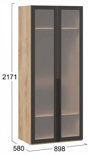 Шкаф платяной Порто СМ-393.07.009 в Белоярском (ХМАО) - beloiarskii.ok-mebel.com | фото 2