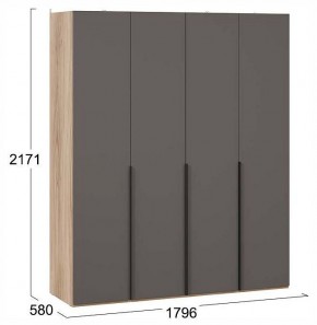 Шкаф платяной Порто СМ-393.07.110 в Белоярском (ХМАО) - beloiarskii.ok-mebel.com | фото 3