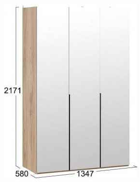 Шкаф платяной Порто СМ-393.07.111 в Белоярском (ХМАО) - beloiarskii.ok-mebel.com | фото 3