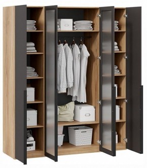 Шкаф платяной Порто СМ-393.07.116 в Белоярском (ХМАО) - beloiarskii.ok-mebel.com | фото 3