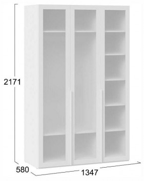 Шкаф платяной Порто СМ-393.07.117 в Белоярском (ХМАО) - beloiarskii.ok-mebel.com | фото 4